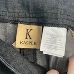 Kasper Women’s Grey Straight Leg Dress Pants Size 10 Photo 4