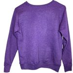 Hanes Purple EcoSmart Crewneck Sweatshirt – Size Small Photo 2