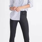 Madewell  9" High-Rise Skinny Jeans:‎ Coated Edition Photo 0