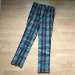 Urban Outfitters  Plaid golf pants size 6 green blue y2k no doubt Photo 5