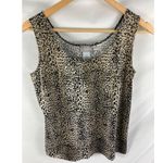 Chico's Travelers Animal Print Tank Size 0 / Small Photo 1