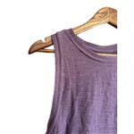 Kyodan Purple Heathered Relaxed Fit Sleeveless Tank Top Women's M Photo 2