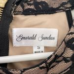 Emerald Sundae Black Lace Dress Photo 3