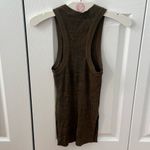 COS  Slim Fit Ribbed Vest in Green Photo 2