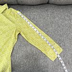 J.Crew Cotton Floral Light Green/Yellow Button Up Shirt 3/4 Sleeve Size XS Photo 8