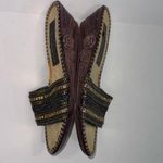 Vibrant Vintage  Happy Go Lightlys On Treadeasy Multicolor Wedge Slip Sandals 6 Photo 1