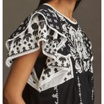 Farm Rio NEW x Anthropologie Printed Flutter-Sleeve Top Photo 1