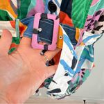 Parker  Weslyn Tropical Belted Linen Mini Dress Size 6 Photo 3