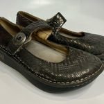 Alegria  metallic mary Jane comfort shoes‎ size 37 Photo 0