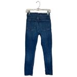 AGOLDE Nico High Rise Slim Fit Jeans Subdued Wash Size 25 Button Fly Photo 2