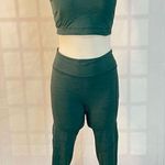 Outdoor Voices 2pc set move free sports bra tech sweat core 7/8 legging medium Photo 3