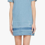 Calvin Klein Calvin‎ Klein Jeans Women's Denim T-Shirt Dress with Let Down Hem Size Medium Photo 0