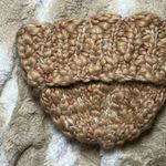 Anthropologie Chunky Knit Beanie in Tan / Cream Photo 0