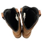 Santa Fe Boot Co Women's Sz 7M Leather Cowboy Boots Rhinestone Cowgirl Bling Brown Photo 7