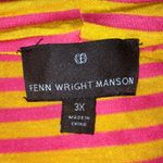 Fenn Wright Manson  Pink and Orange Striped Tank Top Photo 4