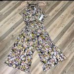 London Times NWT Blossom Print Jumpsuit sz 4 Photo 3