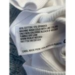 Wild Fable White Tie Lace Up Back Short Sleeve Crop Top Medium Photo 3