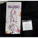 Osvtni Black Floral Lace Chemise Babydoll Size L Lingerie Scalloped Full Slip Size L Photo 6