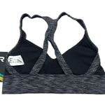 Tyr. Isla Top Sonoma Sports Bra Bikini Swim Top Black Gray Racerback XS Photo 3