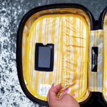 Jane Elissa Collection Visionair "Broadway Nights" Beauty Traveling Case Yellow Photo 12