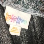 LuLaRoe  Cassie Skirt Wildflowers BNWT 3X on Gray Photo 4