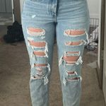 H&M  Distressed Denim Jeans High-Waisted Photo 0