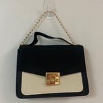 SheIn Mini Twist Lock Color Block Flap Chain Small Satchel Bag Photo 0