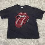 H&M Womens  Size Small GrayThe Rolling Stones T-shirt Photo 0