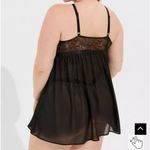 Torrid  Black Lace Sheer Lace‎ Chemise Plus Size 3 Photo 5