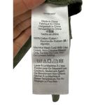 Madewell  Ruffle-Collar Button-Up Shirt in Syril Plaid Women 2 Olive Green Cotton Photo 7