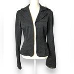Diane Von Furstenberg  Vintage Polka For Lace Ruffle Blazer Y2k size 6 Photo 1
