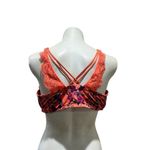 Cacique  Women's 42DD Coral Floral Front Close Plunge Push Up Bra Photo 6