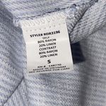 Sienna Sky NWOT Blue & White Seersucker Shirred Midi Dress - Small Photo 7