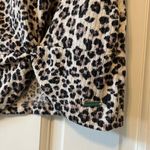 Tahari Animal Print Twist Front Top Photo 2