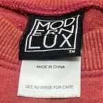 Modern Lux Football Sundays NFL Sporty Womens Small Oversized Crewneck Long Sleeve Shirt Photo 3