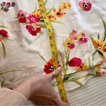 Oscar de la Renta OSCAR DE LA‎ RENTA Pink Label Floral Satin Slip Midi Dress Size Medium Photo 11