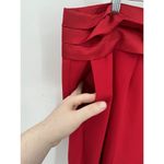 Calvin Klein Pant Women 24W Red Straight Leg Formal Business Mature Plus Size Photo 8