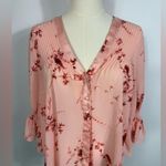 Cinq à Sept New! Cinq a Sept Jennings Floral Pintuck Button-Front Top Sz Small $345 Photo 3