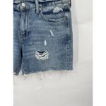 Lucky Brand The Boyfriend Denim Shorts Women 6/28 Blue Wash Distressed Preppy Photo 8