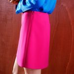 ZARA Bright Magenta Mini Skirt XS Photo 4