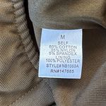 NWOT NUDE Plunging Neckline Lace Up Front Zipper Back Bodysuit Green Black Size M Photo 7