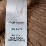 Jolie & Joy 1X Strapless Safari Cargo Jumpsuit in Soft Golden Beige Tan Photo 6