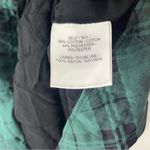 Tanya Taylor Emmaline Green Black Plaid Puff Sleeves Back Pleating Mini Dress 2 Photo 3