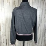 Nike Varsity Sleeve Half-ZIP Crop Jacket Pullover Photo 4