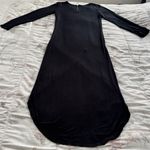 Revolve Benjamin Jay Black Jay Layne hi low modal Long Sleeve Dress, size M Size M Photo 12