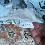 Akris Punto Women's Blue Floral Hawaiian Short Sleeve T-Shirt Top Size 4 Photo 7