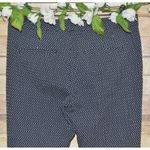 Banana Republic  Black White Sloan Pants Size 6 Short Ankle Stretch Trousers Photo 5