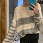 Free People Knit Oversized Sweater Photo 0