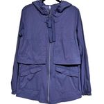 Lululemon Yogi Anorak Jacket Cadet Blue Women’s Size 10 Photo 0