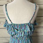 Lilly Pulitzer Kalen Clam Patterned Blue & Pink Ruffle Dress Photo 6